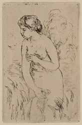 A Banhista, c.1890 (gravura a tinta sobre papel)
