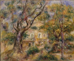 A fazenda em Les Collettes, Cagnes, 1908-14