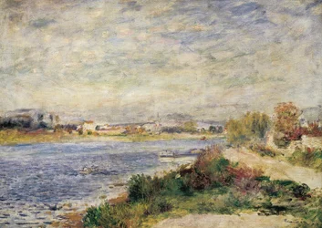 O Sena em Argenteuil, por Pierre-Auguste Renoir