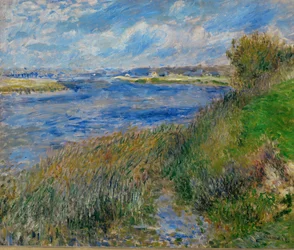 O rio Sena em Champrosay (óleo sobre tela)