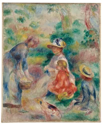 O vendedor de maçãs, 1890