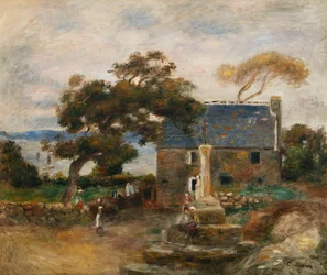 Treboul, perto de Douardenez, Bretanha; Treboul, pres de Douardenez, Bretagne, 1895