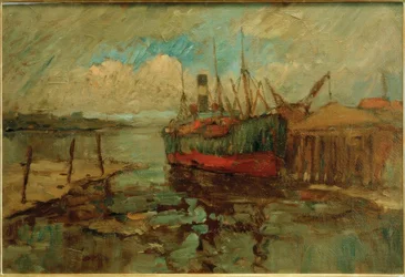 Cabeça de mulher jovem (retrato de Gabrielle)