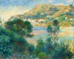 Vista de Monte Carlo de Cap Martin, c. 1884.