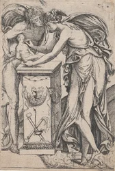 Apolo e o Espírito da Escultura, 1607-61.