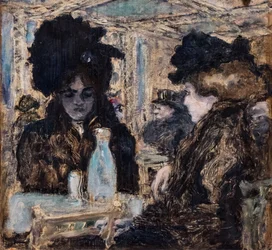 No café, ca. 1894 (óleo sobre tela)
