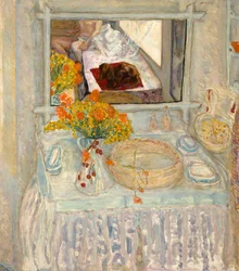 Pensos com Espelho, c.1913 (óleo sobre tela)