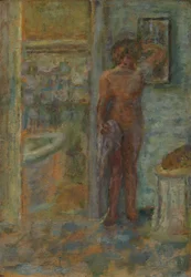 Nu feminino em um interior, c. 1917