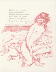 Ilustração de &39;Parallelement&39; por Paul Verlaine