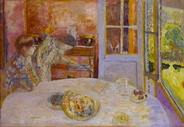 A sala de jantar, Vernon, c. 1925