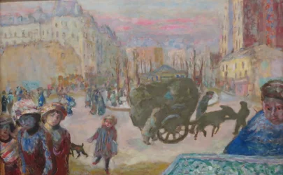 "Manhã em Paris" de Pierre Bonnard, 1911