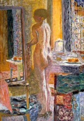 Nu ao espelho (A toilette)