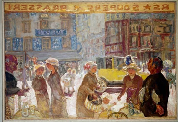 Place de Clichy (Óleo sobre tela