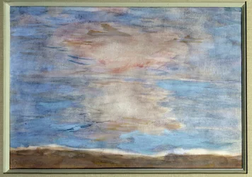 Sky and Sea Painting by Pierre Bonnard (1867-1947) Século 20 Coleção particular
