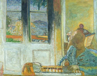 As janelas francesas ou, Morning in Le Cannet, 1933