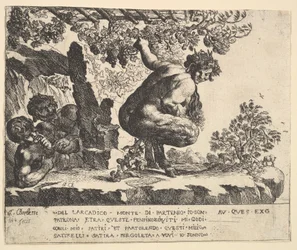 Nascimento dos sátiros, 1610-42.