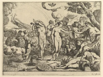 Julgamento de Paris, 1610-42.