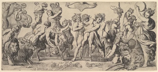 Triunfo de Baco, século XVII.