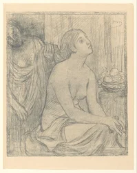 Mulher para a sua casa de banho