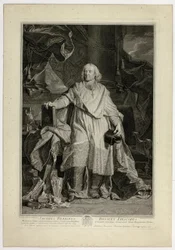 Retrato de Jacques Bénigne Bossuet, Bispo de Meaux
