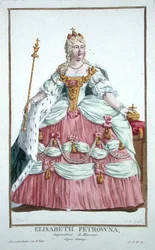 Elizabeth Petrovna (1709-62) Imperatriz da Rússia (1741-62) de 