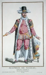 Príncipe Maurice de Nassau (1567-1625) Stadholder of Dutch Republic from 