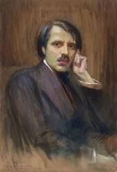 Retrato do pianista e compositor Alfred Cortot 1877-1962, 1911.