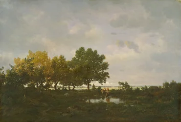 A lagoa La Mare, 1855.