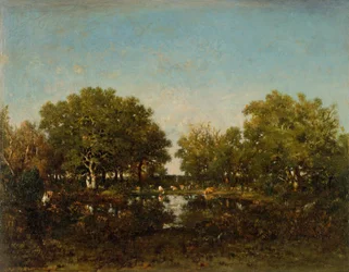 A Memória da Piscina da Floresta de Chambord, 1839.
