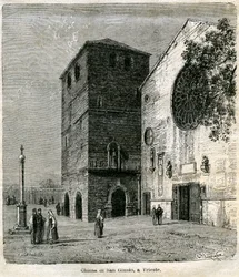 Vista da Igreja de San Giusto em Trieste