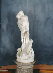 Figura da Morte Abraçando uma Fêmea Nua (mármore)