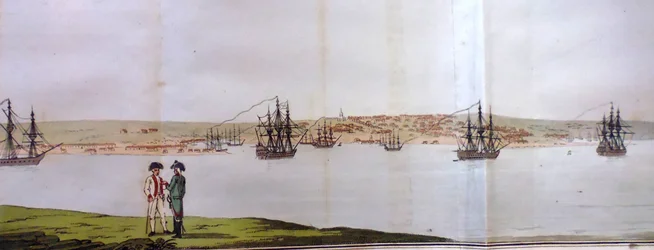 Porto de Sebastopol. De Viagens pelas províncias do sul do império russo em 1793 e 1