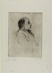 Retrato de Degas
