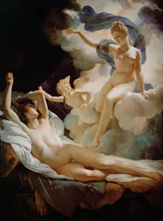 Iris e Morphee (óleo sobre tela)