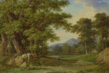 Bíblis transformando-se numa fonte, 1792-93