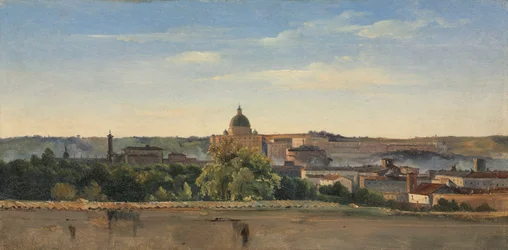 Vista de Roma, c. 1782-1784.