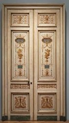 Portas de duas folhas, década de 1790