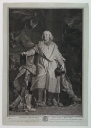 Retrato do Cardeal Jacques Benigne Bossuet (1627-1704)