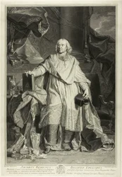 Retrato de Jacques Bénigne Bossuet, Bispo de Meaux