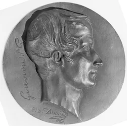 Retrato de Laurent de Gouvion Saint-Cyr (1764-1830), Marquês de Gouvion e Marechal da França (bronze)