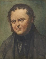 Retrato de Marie-Henri Beyle, dit Stendhal 1783-1842.