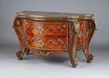 Commode, c.1760-75 (jacarandá e bronze dourado)