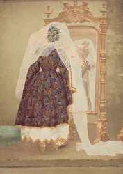 [A Condessa em Vestido de Pique Dourado como Judith], década de 1860.