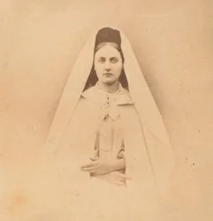 A Freira Branca, década de 1860.