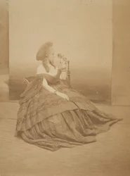 Olhos atolados, década de 1860.