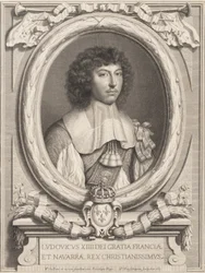 Retrato de Luís XIV, 1650-1702.