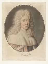 Portret van Charles de Montesquieu
Montesquieu (título sobre o objecto)
Collection des Grands Hommes (título da série)