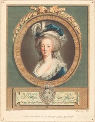 Rainha Maria Antonieta, c. 1789.