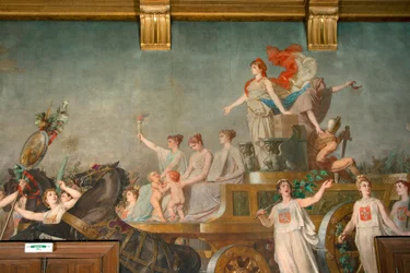 Fresco "O Triunfo da Repúblika"