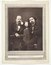 Émile Erckmann (escritor francês, 1822-1899) e Alexandre Chatrian (escritor francês, 1826-1890)